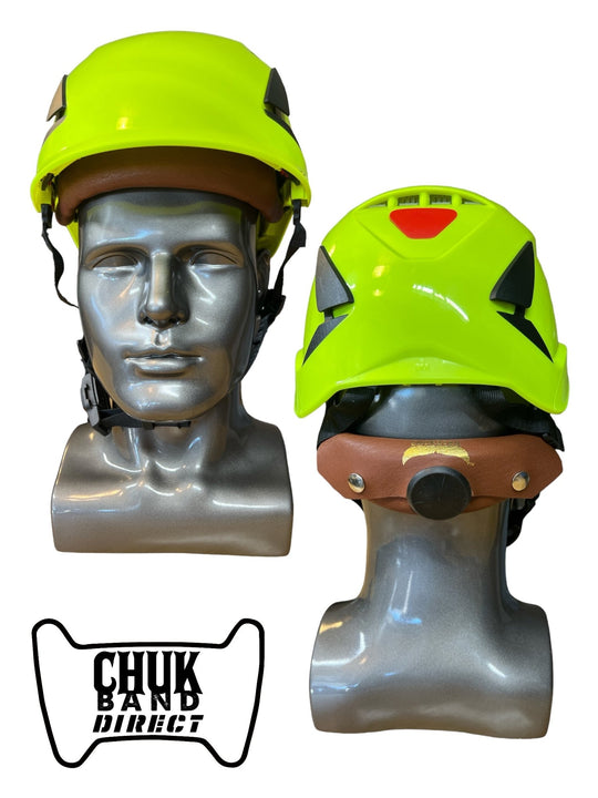 ChukBand™ Direct - Padded Elk Leather Headgear Wrap - ChukStar Leather