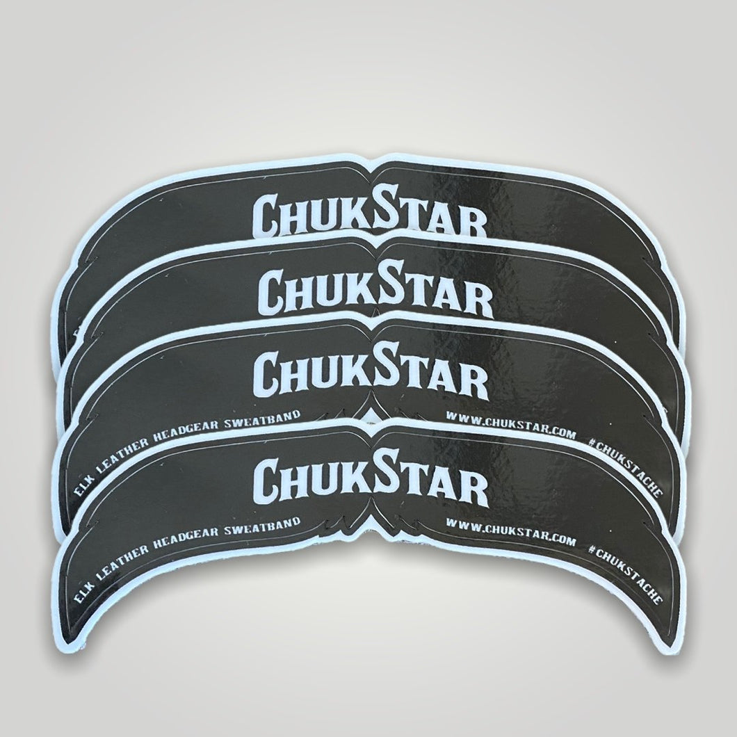 ChukStache Vinyl Sticker Set (4) - ChukStar Leather